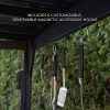 Rockport XL Steel Grill Gazebo