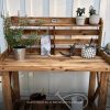 Potting Table/Bench/Serving Bar – Acacia Wood