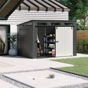 Suncast_Modernist_10_ft._W_X_7_Ft._D_Barn_Door_Resin_Storage_Shed.jpg Suncast Modernist 10 ft. W X 7 Ft. D Barn Door Resin Storage ShedSuncast Modernist 10 ft. W X 7 Ft. D Barn Door Resin Storage Shed