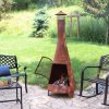 Sunnydaze-70-Rust-Patina-Finish-Steel-Wood-Burning-Chiminea-with-Spark-Screen_d5cc3e46-d35b-4773-9307-9a1fec69352a.82619d2f3b02bfa4df59302e708cadfd.jpg Sunnydaze 70″ Rust Patina Finish Steel Wood-Burning Chiminea with Spark Screen