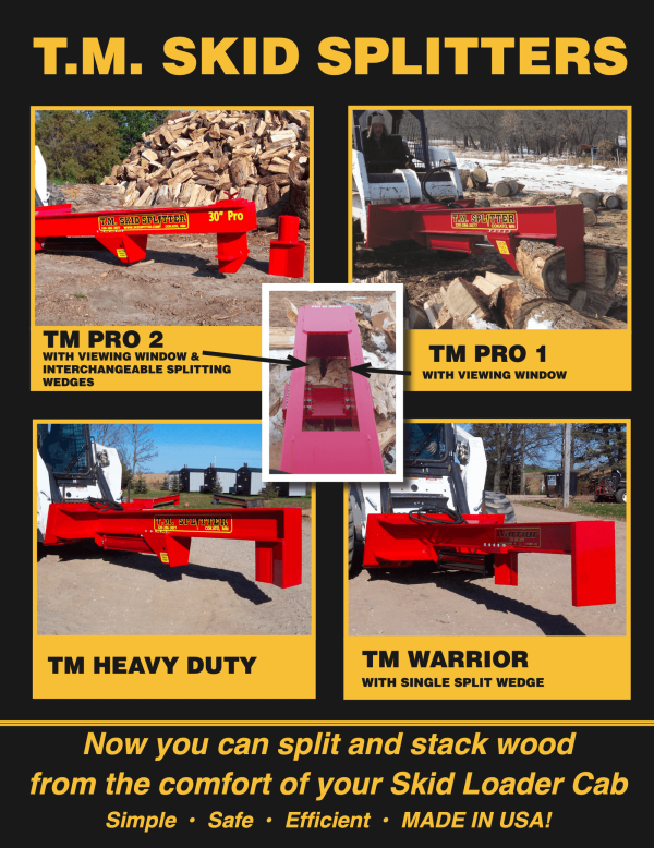 TM_Skid_Steer_Splitter_Attachments_shrunk_1a0b6233-debc-4ab4-b362-a512bef69af7.png TM Pro Log Splitter Skid Steer Attachment (24”, 30” or 36” Stroke)