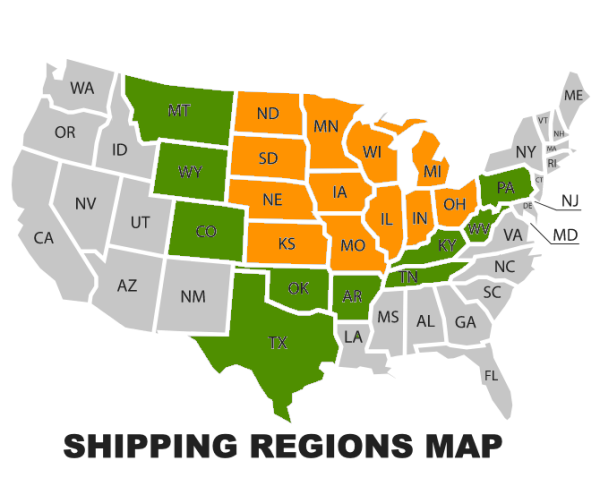 TM_shipping_zones-shrunk_0aeaec59-410e-43b2-ad59-3b8a6600e073.png TM Pro 2 Log Splitter Skid Steer Attachment (24”, 30” or 36” Stroke)