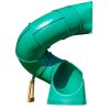 Spiral Left Exit Tube Slide for 5 Foot Decks