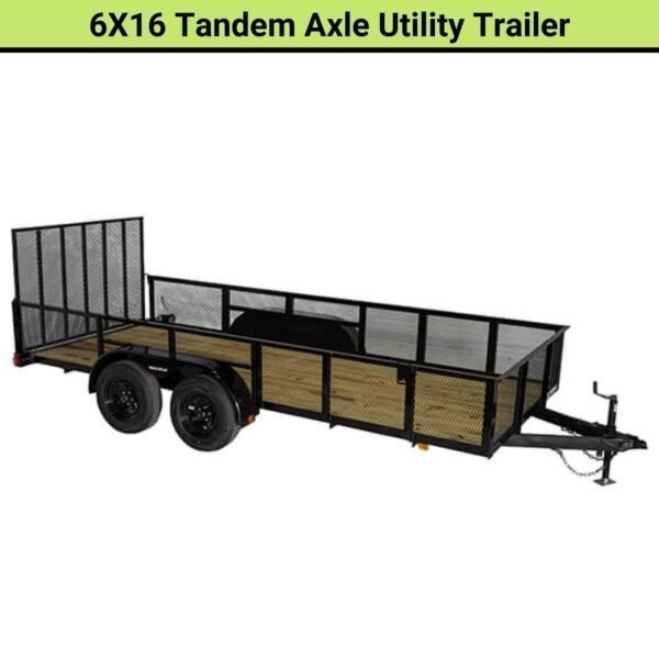 U6X16T15O-600x600-1.jpg Triple Crown 6X16 Tandem Axle Utility Trailer | U6X16T15O