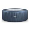 Wave Atlantic 6 Person Round Inflatable Hot Tub, Navy