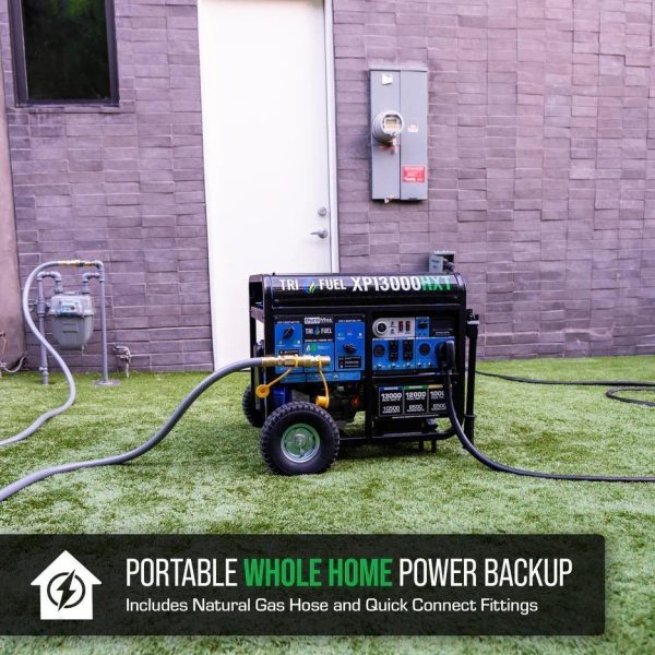 XP13000HXT_003_936x936_6f3eed7e-c551-4414-a23d-da4edd4c3278.jpg DuroMax XP13000HXT 13,000 Watt Electric Start Tri-Fuel Portable Generator w/ CO Alert