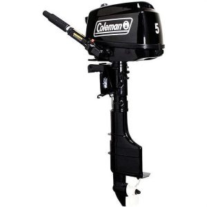 a1-333-1.jpg Coleman Powersports 5 HP 4 Stroke Outboards Boat Motors with Easy Pull Start F5BMS