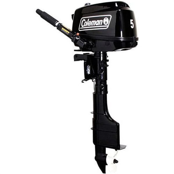 a1-333-1.jpg Coleman Powersports 5 HP 4 Stroke Outboards Boat Motors with Easy Pull Start F5BMS