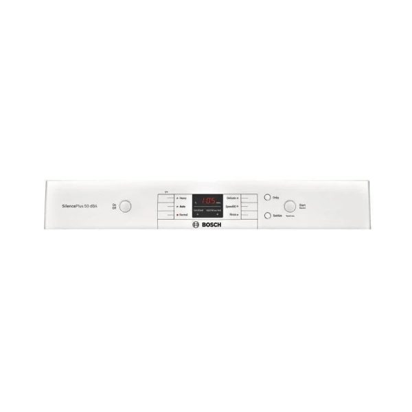 a3-9-1.jpg Bosch 100 Series PureDry 50-Decibel Front Control 24-in Built-In Dishwashers (Fingerprint-Resistant Stainless Steel) ENERGY STAR