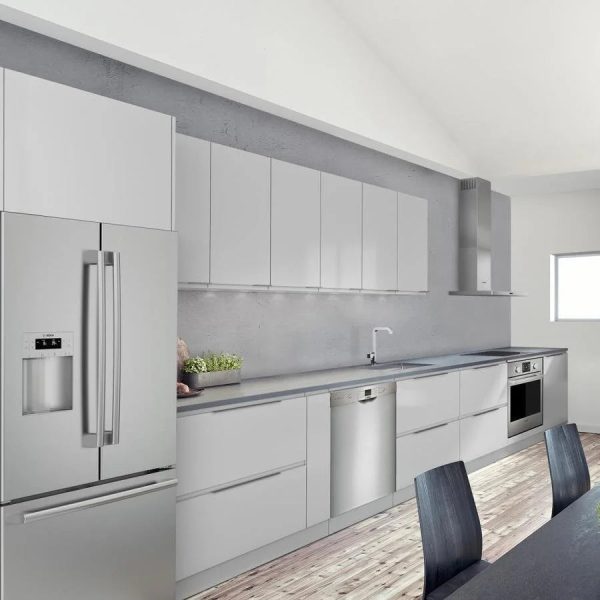 a5-2-1.jpg Bosch 100 Series PureDry 50-Decibel Front Control 24-in Built-In Dishwashers (Fingerprint-Resistant Stainless Steel) ENERGY STAR