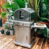 b3-7-1.jpg Summerset ‘The Oven’ Outdoor Freestanding Large Capacity Gas Ovens with Pizza Stones, Smoker Box and Mobile Cart, 304 Stainless Steel Construction, Natural Gas