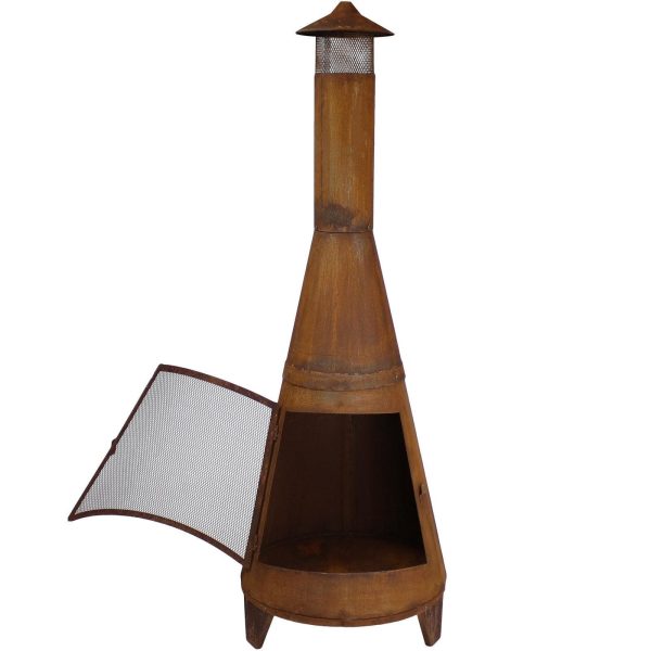 bc321f75-d4b8-4427-9866-d68fbf5ad031.0c755887e7fdb046bc09c7cdfd5af7cf.jpg Sunnydaze 70″ Rust Patina Finish Steel Wood-Burning Chiminea with Spark Screen