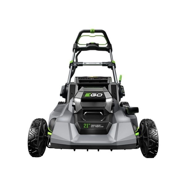 bf6f43de-8bea-4ec9-8730-8f4fe3fe9547.886a859e05316f06e29a4b9e139b0a22.jpg EGO Power+ 21 Inch Self-Propelled Mower Touch Drive With Charger, 4.0Ah And 6.0Ah Batteries