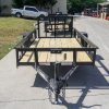 5×12 Powder Coated Dovetail Utility Trailer 3500lb Axle
