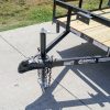 5×12 Powder Coated Dovetail Utility Trailer 3500lb Axle