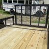 5×8 Powder Coated Dovetail Utility Trailer Single 3,500lb Axle