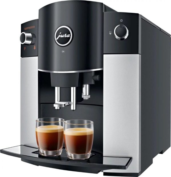dvdvd.jpg Jura D6 Automatic Coffeemaker and Espresso Machine Platinum