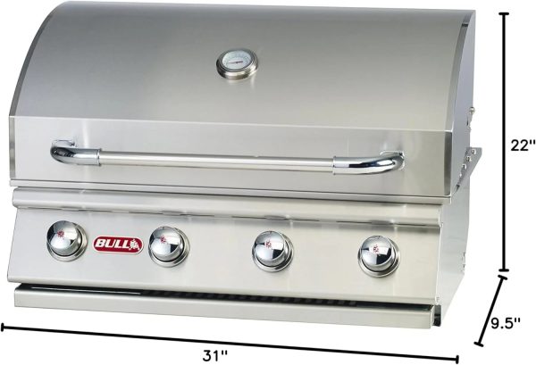 e2-1.jpg Bull Outlaw 30 inch 4 Burner Built in Natural Gas Grill