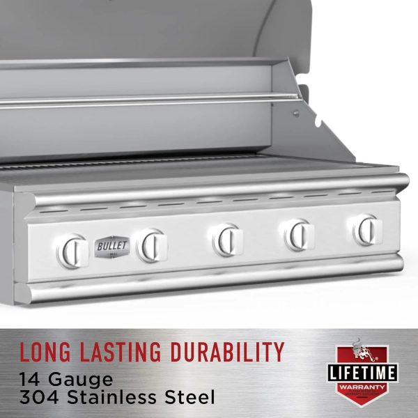e3-2.jpg Bull Outlaw 30 inch 4 Burner Built in Natural Gas Grill