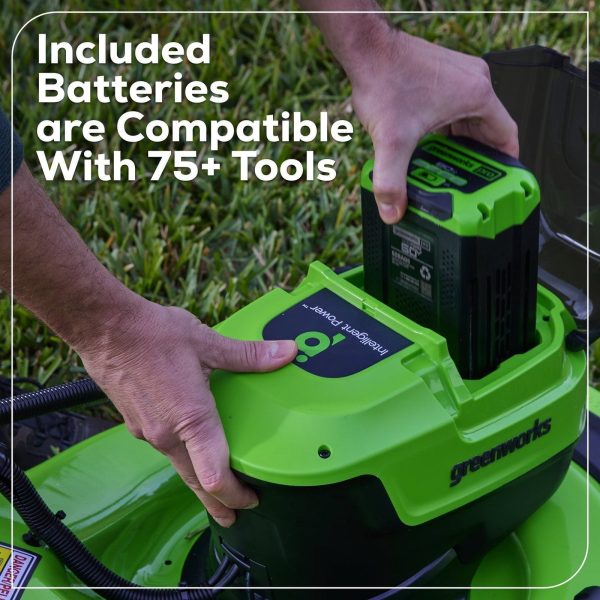 f6bfd598-7f8c-4b79-b7b6-5bc8585c45ab.0c718feafa31b9df522262087060d88a.jpg Greenworks 60V 21″ Self Propelled Lawn Mower with (1) 8.0 Ah Battery & Rapid Charger 2546402