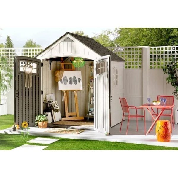 img-1109.jpg Cascade 7 ft. W x 4 ft. D Plastic Storage Shed