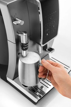 img-1283.jpg De’Longhi – Dinamica TrueBrew Over Ice Fully Automatic Coffee and Espresso Machine- Chrome and Black