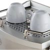 img-1302.jpg De’Longhi – Espresso Machine with 15 bars of pressure, Milk Frother and removable water tank – Stainless Steel