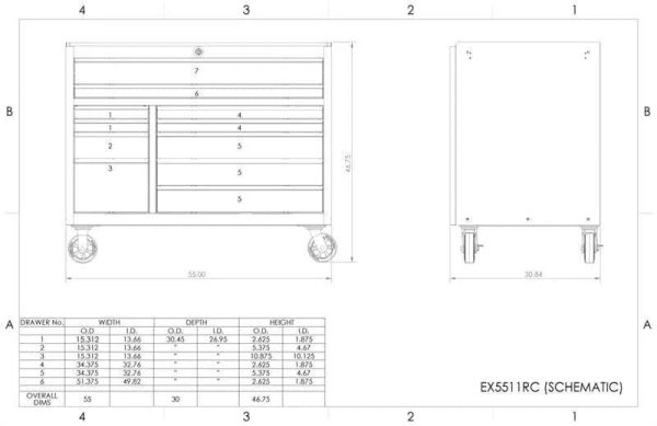 img-1466.jpg Extreme Tools 55 In 11 Drawer Pro Roller Cabinet BLACK