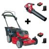 img-1488.jpg Flex-Force 60V Cordless 2-Tool Combo Kit 22 in. Recycler Walk Behind Lawn Mower & Leaf Blower w/Charger & Batteries