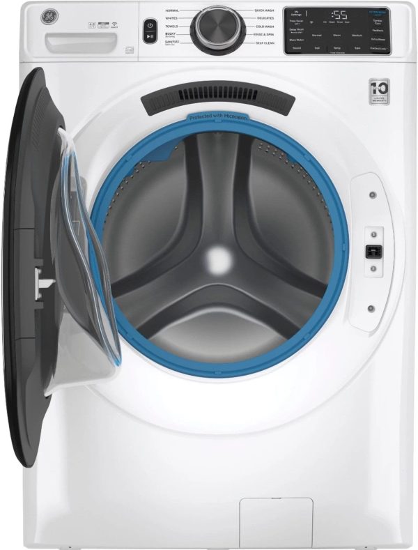 img-1551.jpg GE – 4.8 CuFt High-Efficiency Stackable Smart Front Load Washer w/UltraFresh Vent System & Microban Antimicrobial Technology – White on white