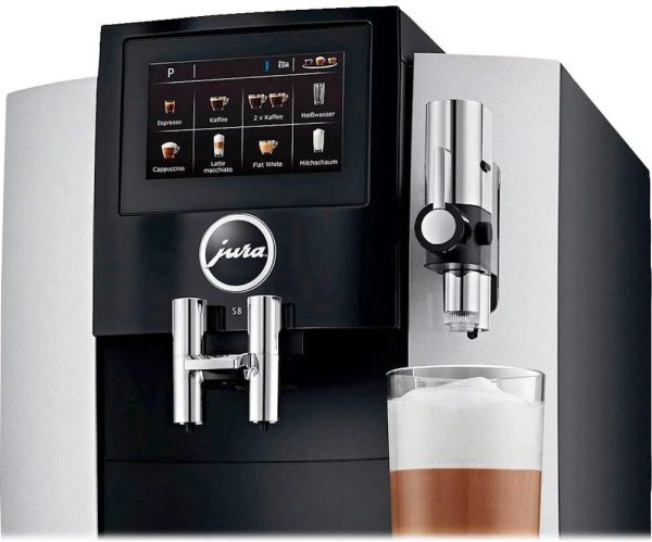 img-1796.jpg Jura S8 Espresso Machine with 15 bars of pressure and Milk Frothier