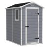 img-1852.jpg Keter Manor 4 ft. W x 6 ft. D Vertical Resin Outdoor Storage Shed Ideal For Patio Installation Included