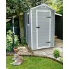 img-1854.jpg Keter Manor 4 ft. W x 6 ft. D Vertical Resin Outdoor Storage Shed Ideal For Patio Installation Included