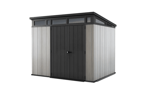 img-27.png Keter Artisan 9×7 Foot Large Outdoor Shed with Floor with Modern Design for Patio Furniture