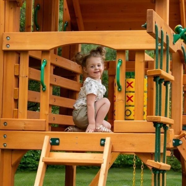 img-2953.jpg Treasure Trove II Swing Set /Tongue and Groove Wood Roof