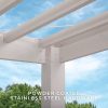 Windham 12 Ft. W x 10 Ft. D Steel Pergola with Canopy