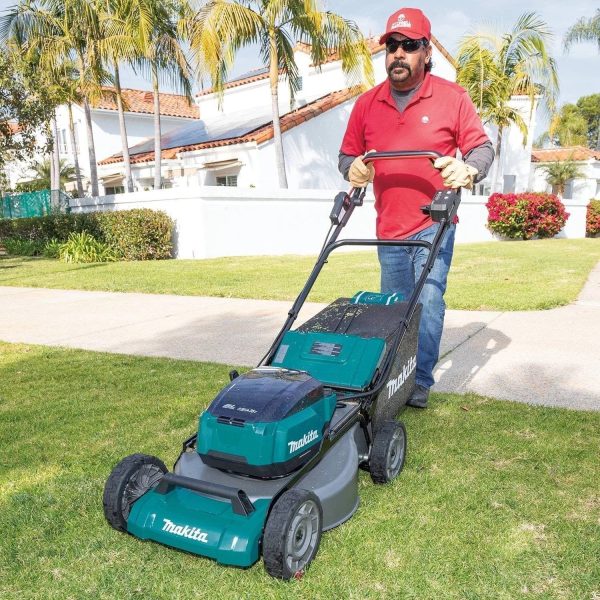 img-333.jpg 21 in. 18-Volt X2 (36-Volt) LXT Lithium-Ion Cordless Walk Behind Self Propelled Lawn Mower Kit with 4 Batteries (5.0 Ah)