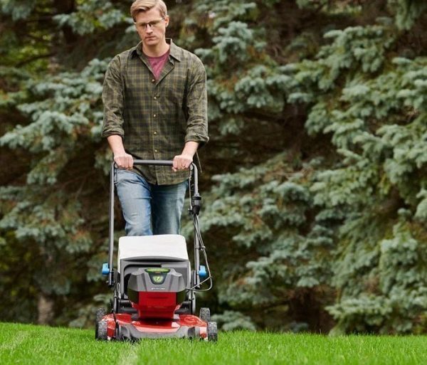 img-346.jpg 21 in. Recycler SmartStow 60-Volt Lithium-Ion Brushless Cordless Battery Walk Behind Mower RWD 5.0 Ah w/ Battery&Charger