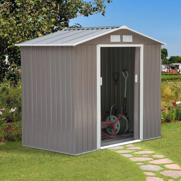 img-485.jpg 7 ft. W x 4.2 ft. D Metal Storage Shed