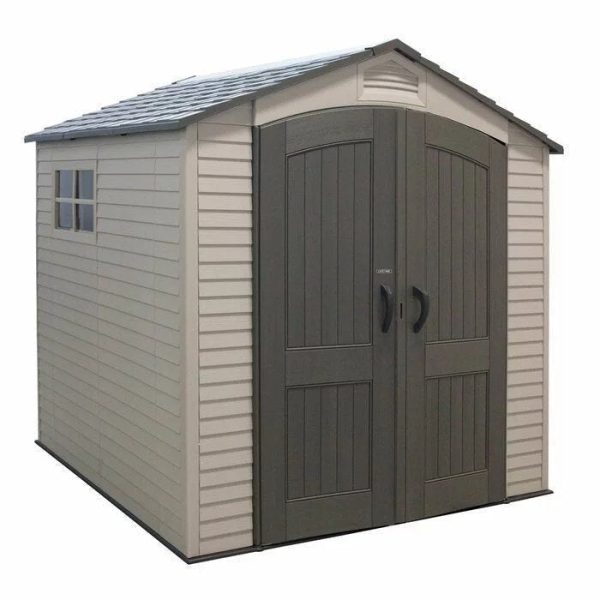 img-486.jpg 7 ft. W x 7 ft. D Plastic Storage Shed LIFETIME