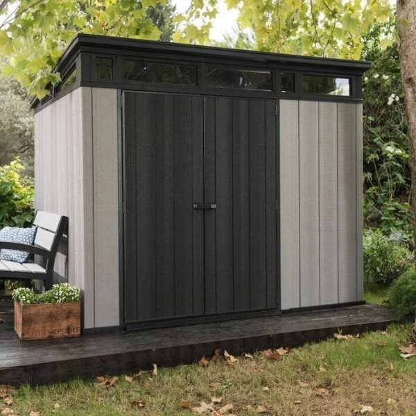 img-621.jpg Artisan 9 ft. W x 7.5 ft. D Plastic Storage Shed