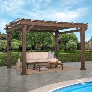 img-676.jpg Backyard Discovery 12 ft. x 10 ft. Steel Traditional Pergola