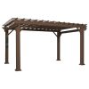 Backyard Discovery 14 ft. x 10 ft. Steel Traditional Pergola