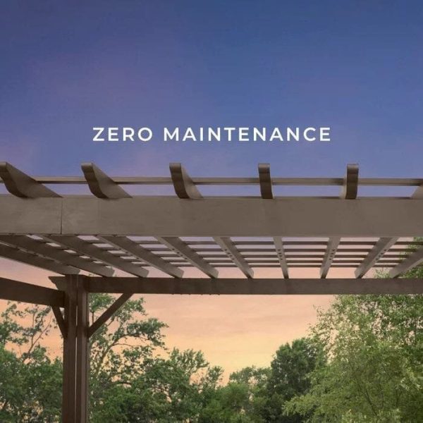 Backyard Discovery 14 ft. x 10 ft. Steel Traditional Pergola