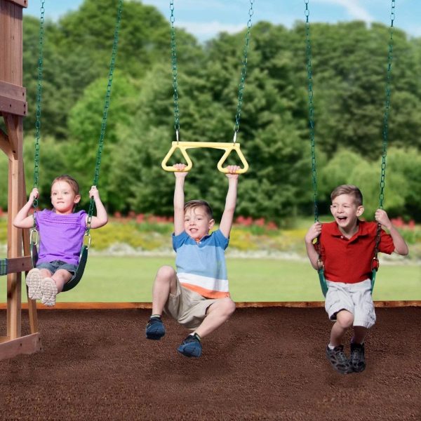 img-730.jpg Backyard Discovery Caribbean Cedar Swing Set