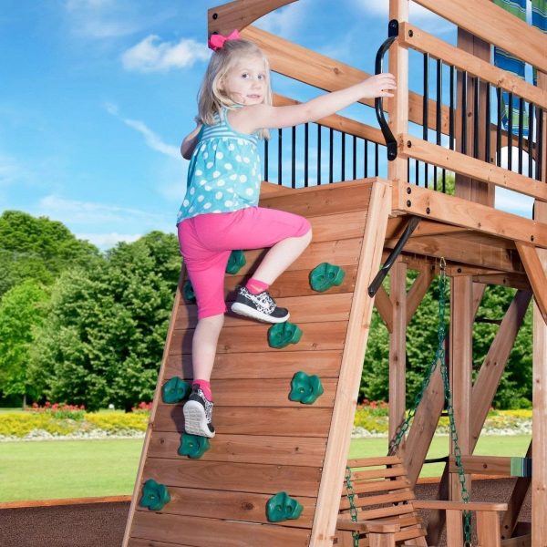 img-733.jpg Backyard Discovery Caribbean Cedar Swing Set