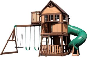 img-786.jpg Backyard Discovery Skyfort III Cedar Swing Set w/ Tube Slide – DIY