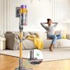 Cordless Vacuum Cleaner, 550W 45KPA 60 Mins Runtime Self-Standing Vacuum