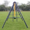 Durable Metal Swing Set with Glider – Perfect Outdoor Play for Kids