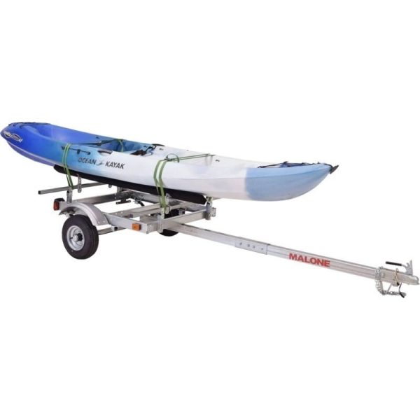 mtnh.jpg Malone EcoLight Single Kayak Trailer Package (1 Set Bunks)